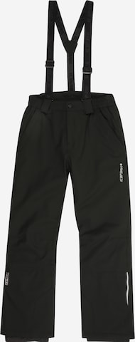 ICEPEAK Regular Urheiluhousut värissä musta: etupuoli