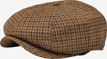 Brixton Cap 'BROOD' in Brown: front
