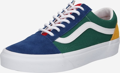 VANS Niske tenisice 'Old Skool' u plava / žuta / zelena / bijela, Pregled proizvoda