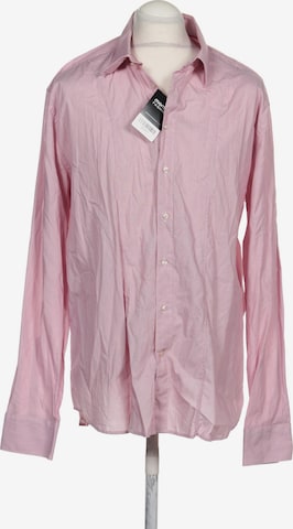 SEIDENSTICKER Button Up Shirt in XXL in Pink: front