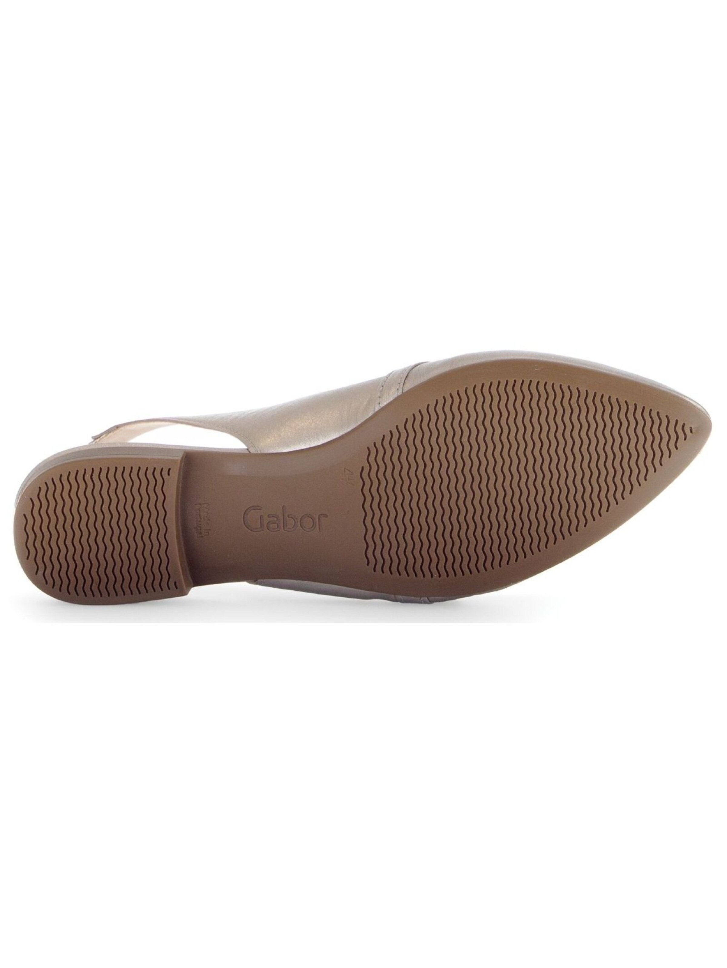 GABOR Ballet Flats with Strap in Pink