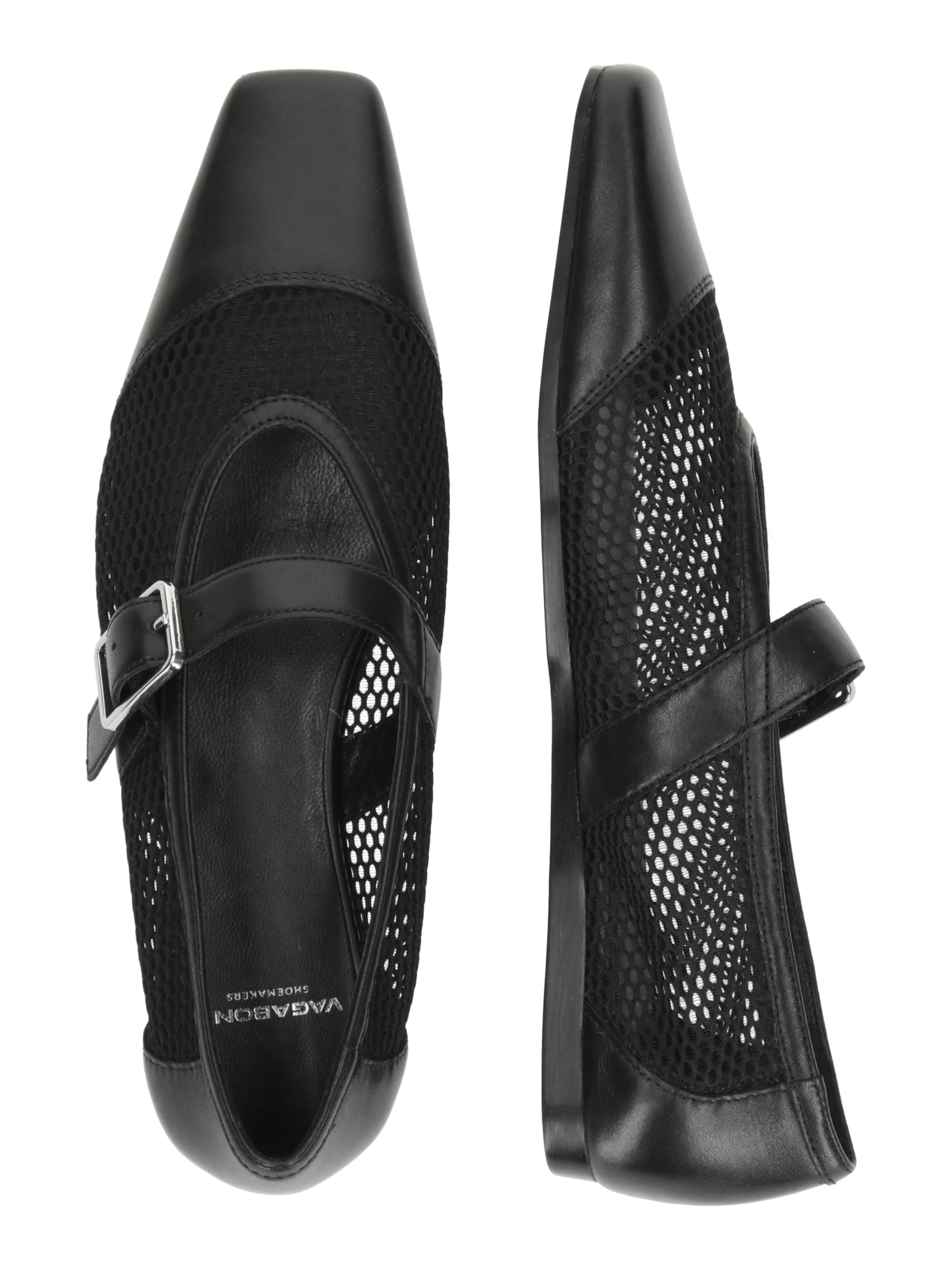 Ballerina con cinturino 'WIOLETTA' di VAGABOND SHOEMAKERS in nero