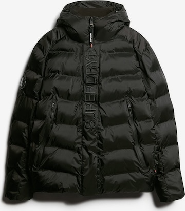 Veste d’hiver Superdry en noir : devant