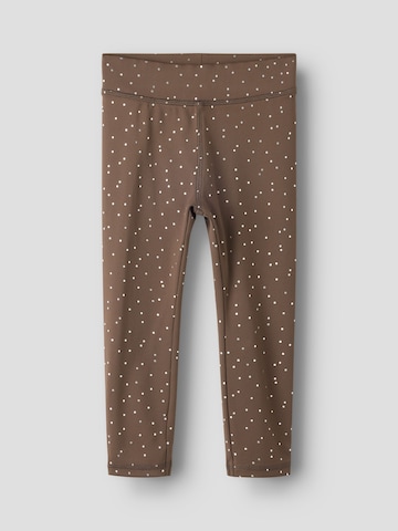 NAME IT - regular Leggings en marrón