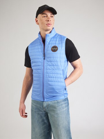 NAPAPIJRI Vest 'A-AMIATA', värv sinine: eest vaates