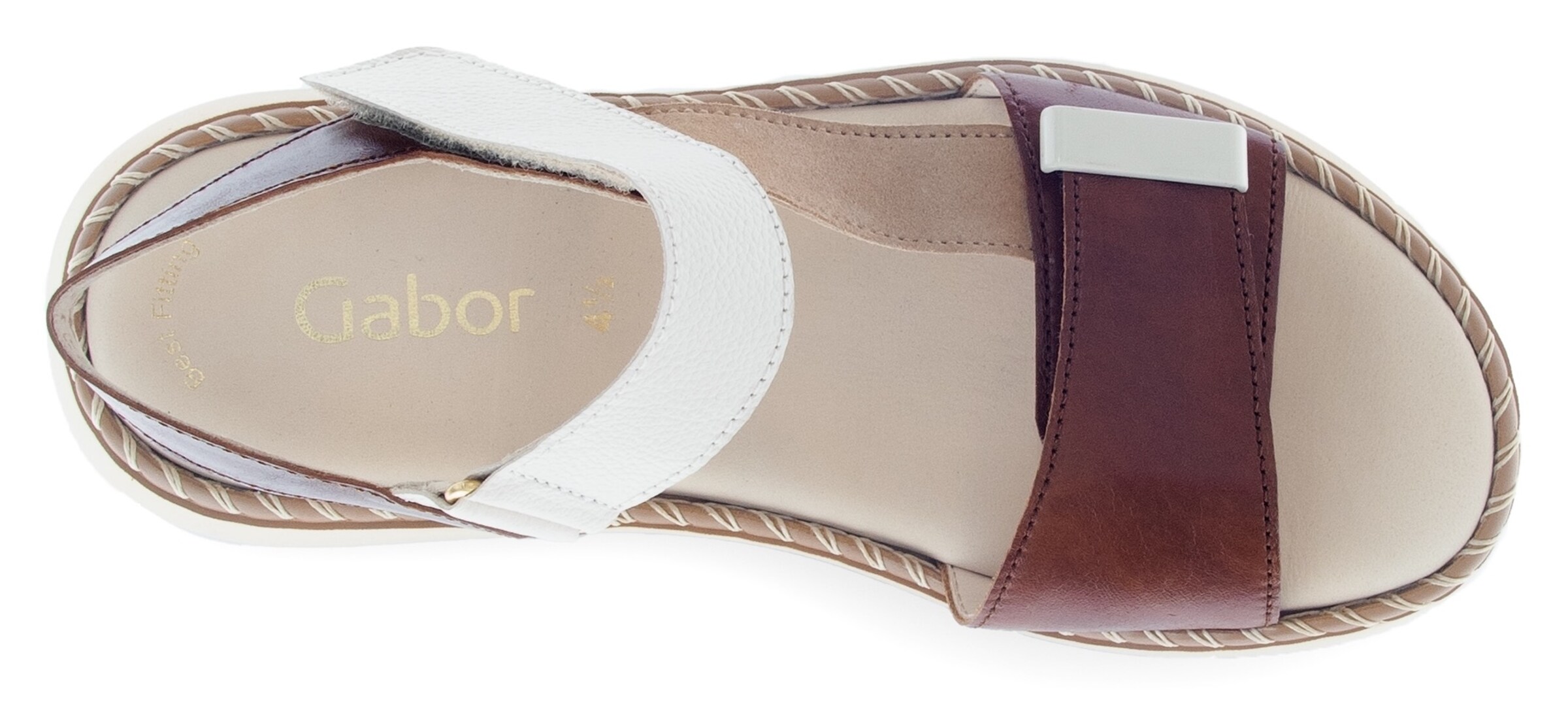 GABOR Sandale in Beige