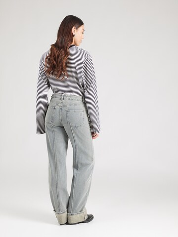 ROUGE EDIT Широкий Джинсы в Синий