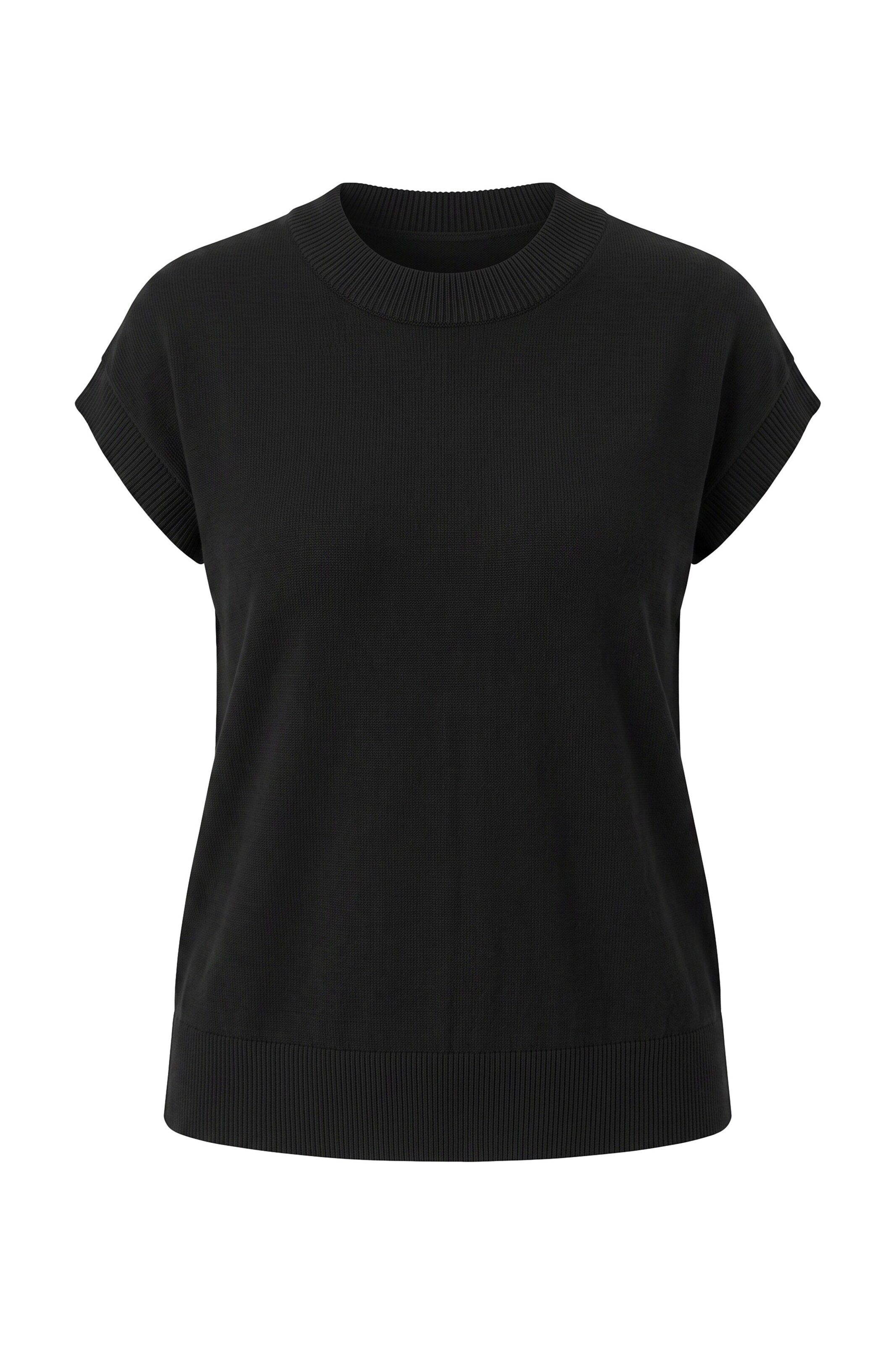 MIAMODA Pullover in Schwarz: Vorderseite