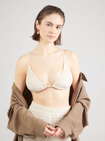 BILLABONG T-shirt Bikiniöverdel i vit: framsida