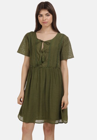 Robe d’été MYMO en vert : devant