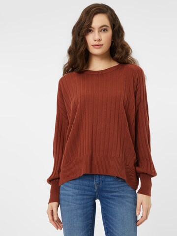 Pull-over 'Tessa' ONLY en rouge : devant