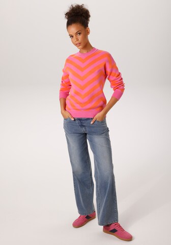 Aniston CASUAL Sweater in Pink