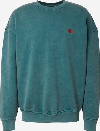 ABOJ ADEJ Sweatshirt 'Antalla' in de kleur Turquoise, Productweergave
