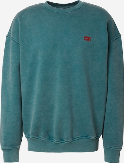 ABOJ ADEJ Sweat-shirt 'Antalla' en turquoise, Vue avec produit