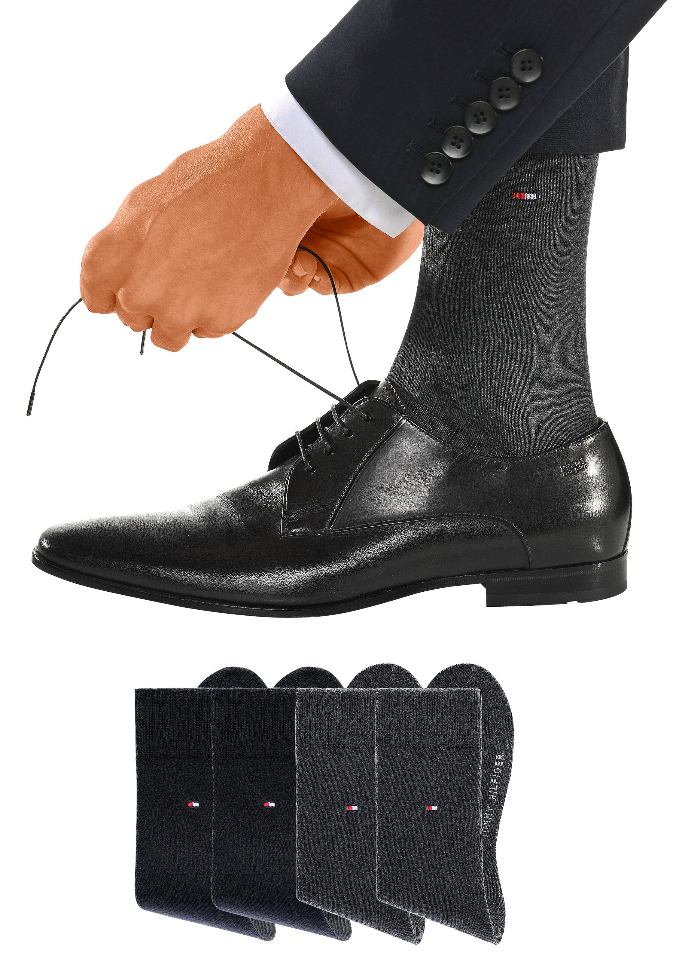 TOMMY HILFIGER - Calcetines en gris