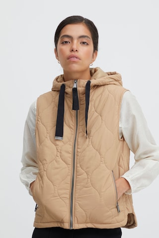 b.young Vest 'BERTA' in Beige: front