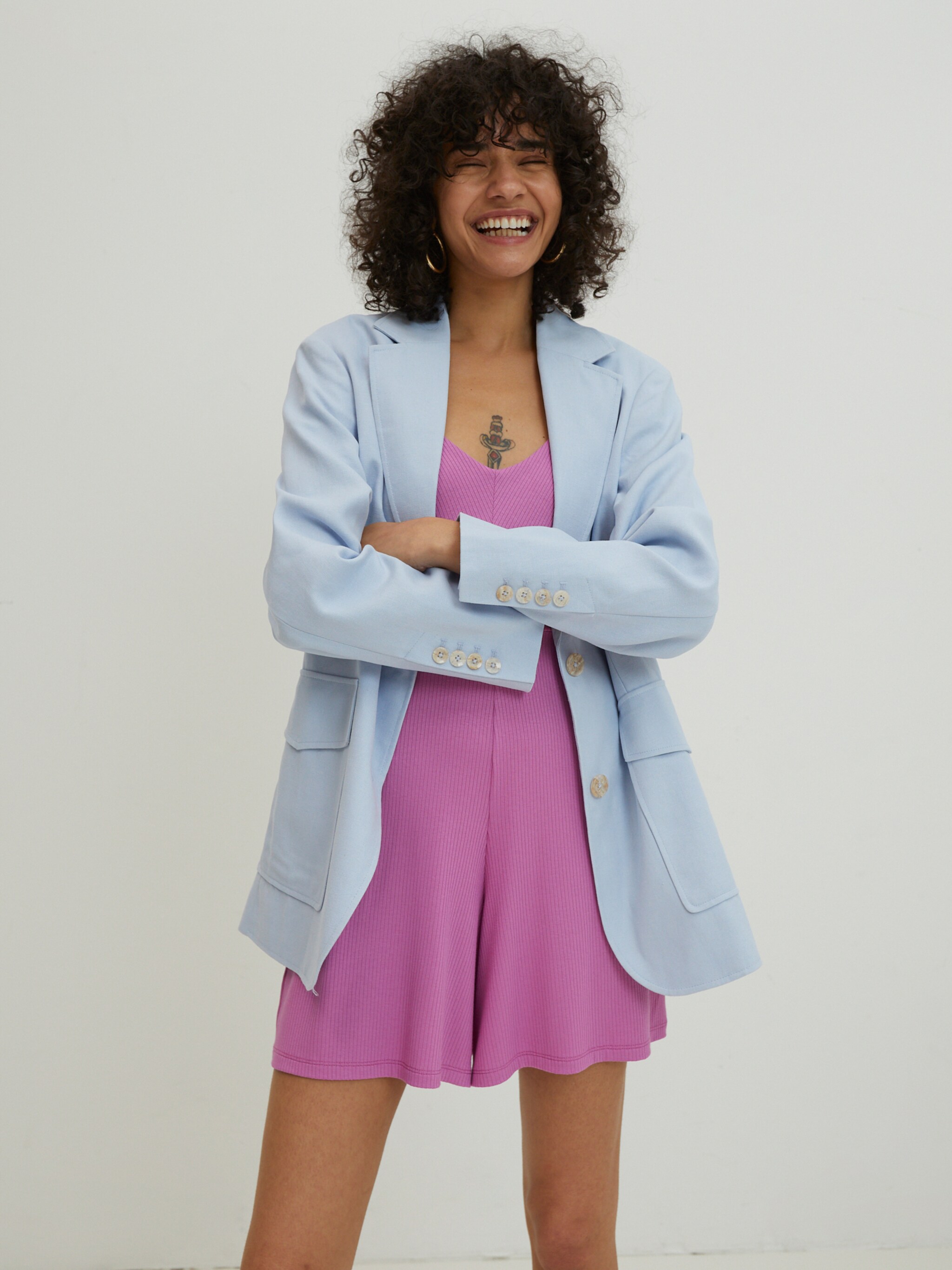 EDITED Produkte Overall 'Jada' pink