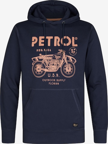 Petrol Industries Sweatshirt 'Palmcove' in Blue: front