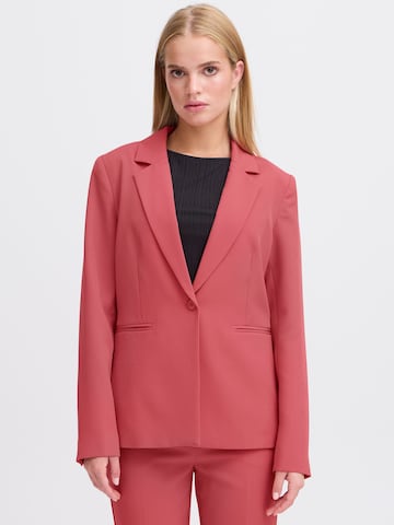 ICHI Slimfit Blazer 'Lexi' in Pink: Vorderseite