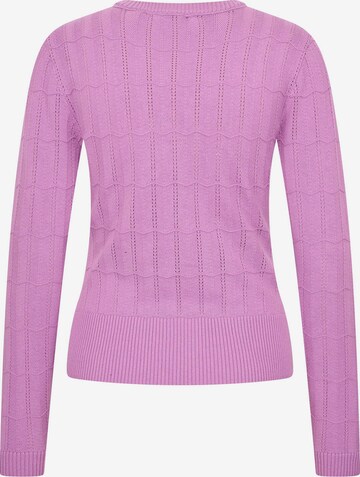 4funkyflavours Knit Cardigan 'Aht Uh Mi Hed' in Pink