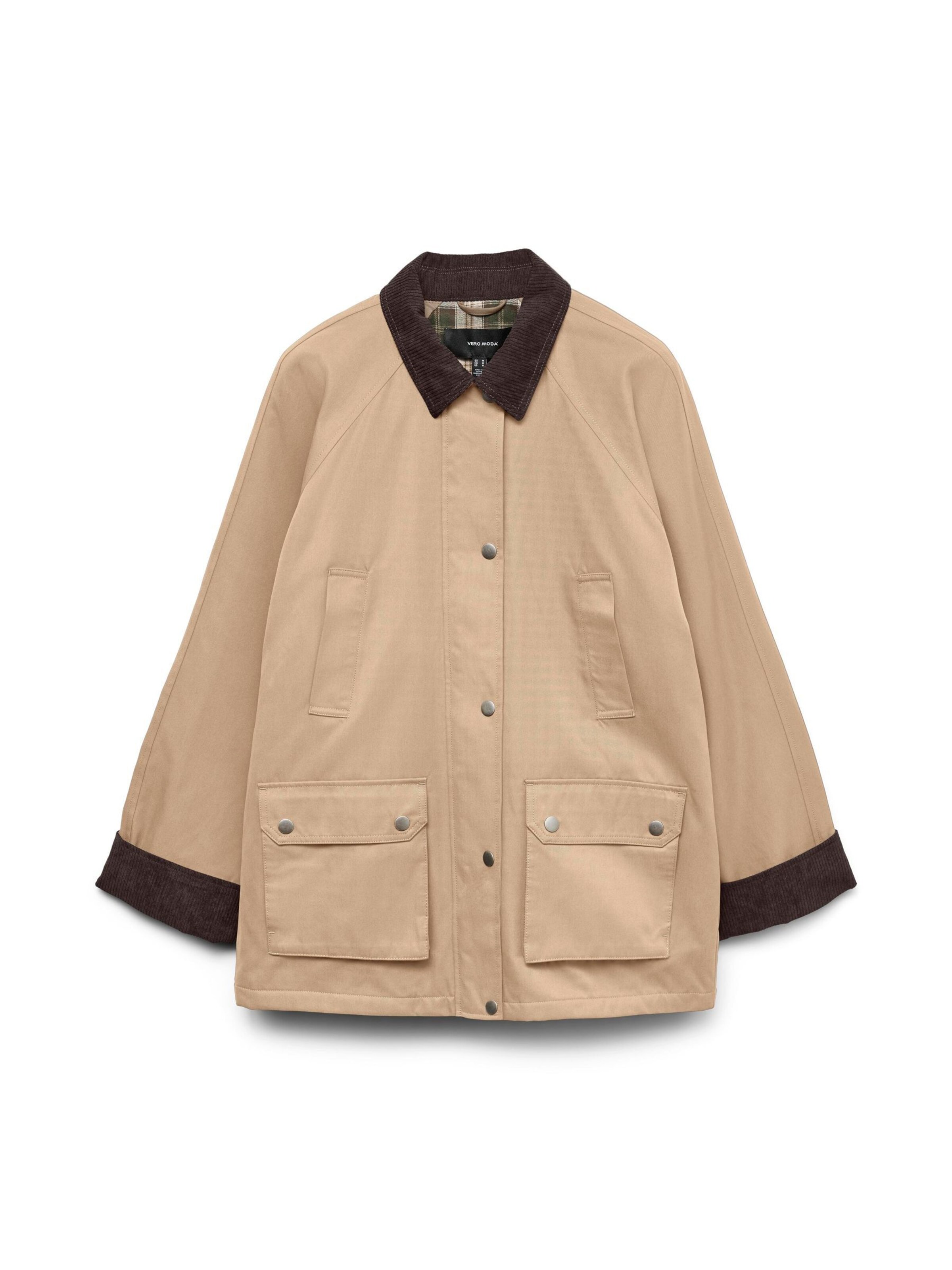 VERO MODA Jacke 'VMWALES' in Braun: Vorderseite
