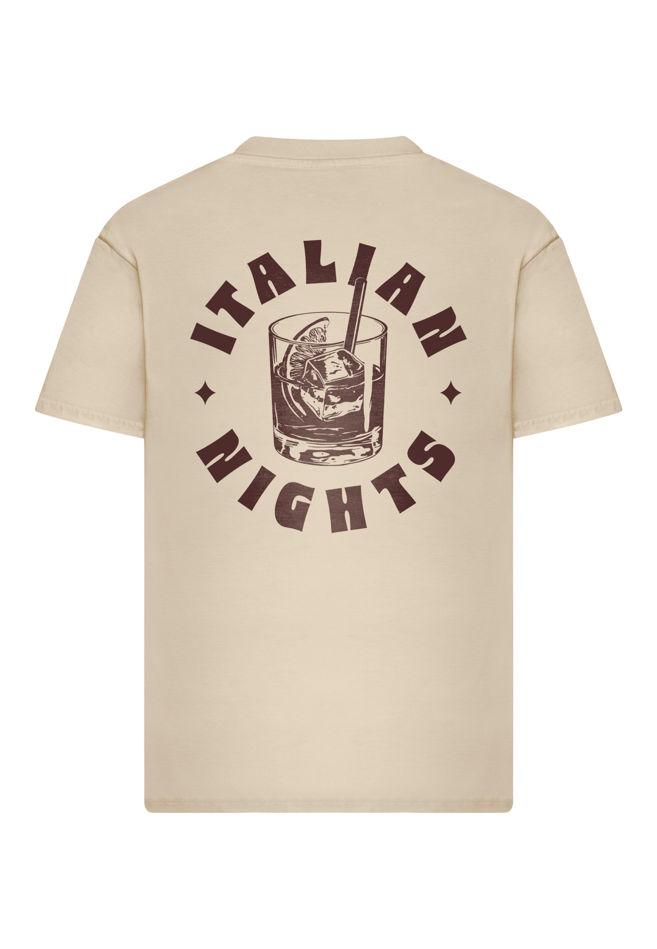 Maglietta 'Italian Nights' di Mister Tee in bianco