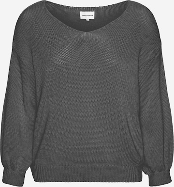 Pull-over oversize 'Milana Cotton' americandreams en gris : devant