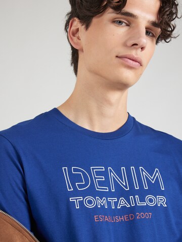TOM TAILOR DENIM Shirt in Blue