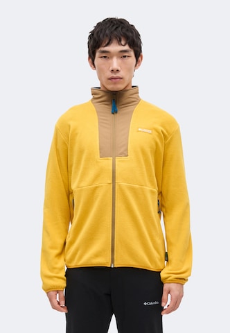 COLUMBIA Funktionele fleece-jas 'Sequoia Grove™ II' in Geel: voorkant