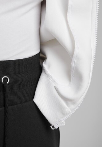 Urban Classics Sweat jacket in White