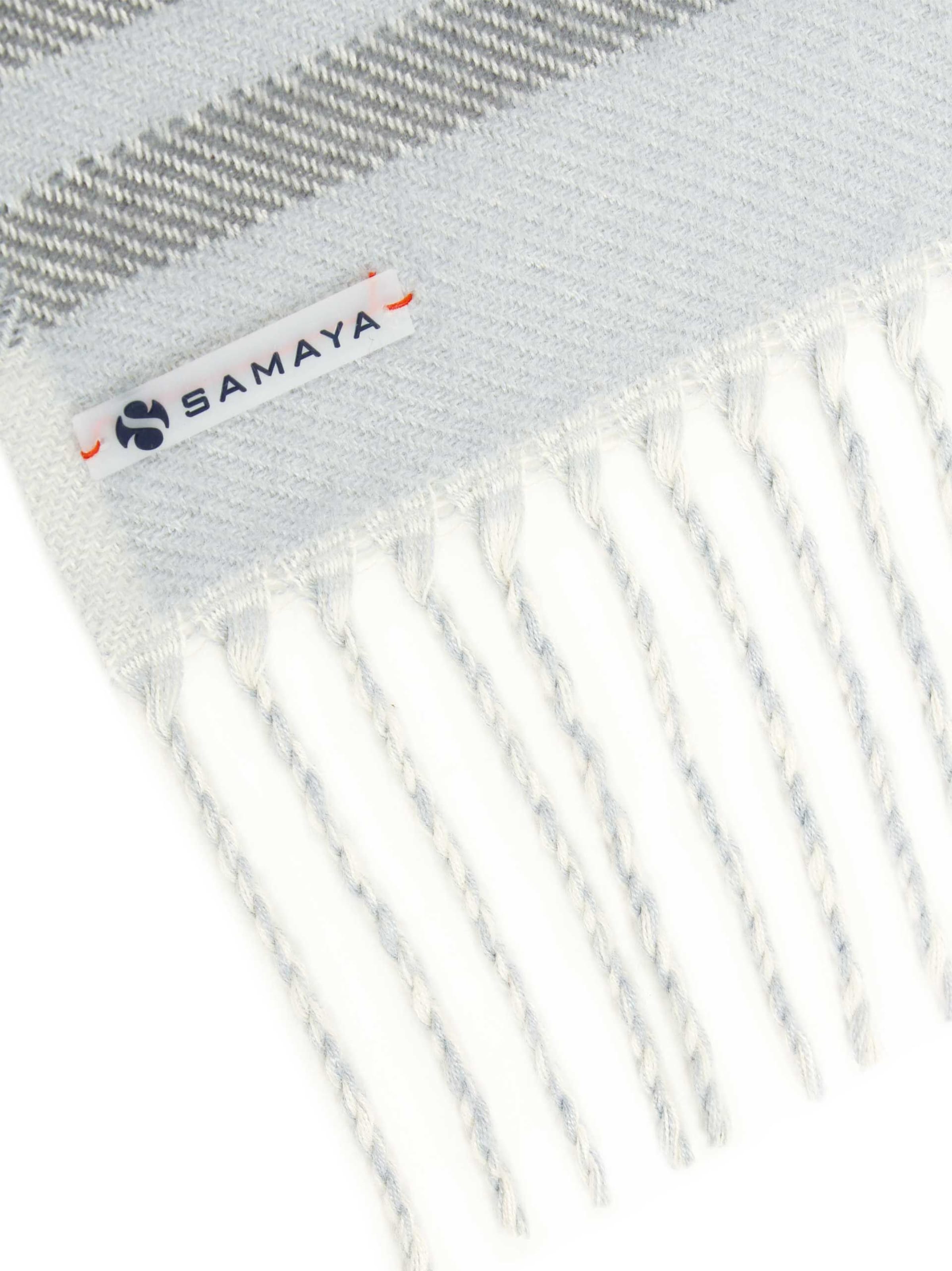 SAMAYA Scarf 'Salis' in Grey