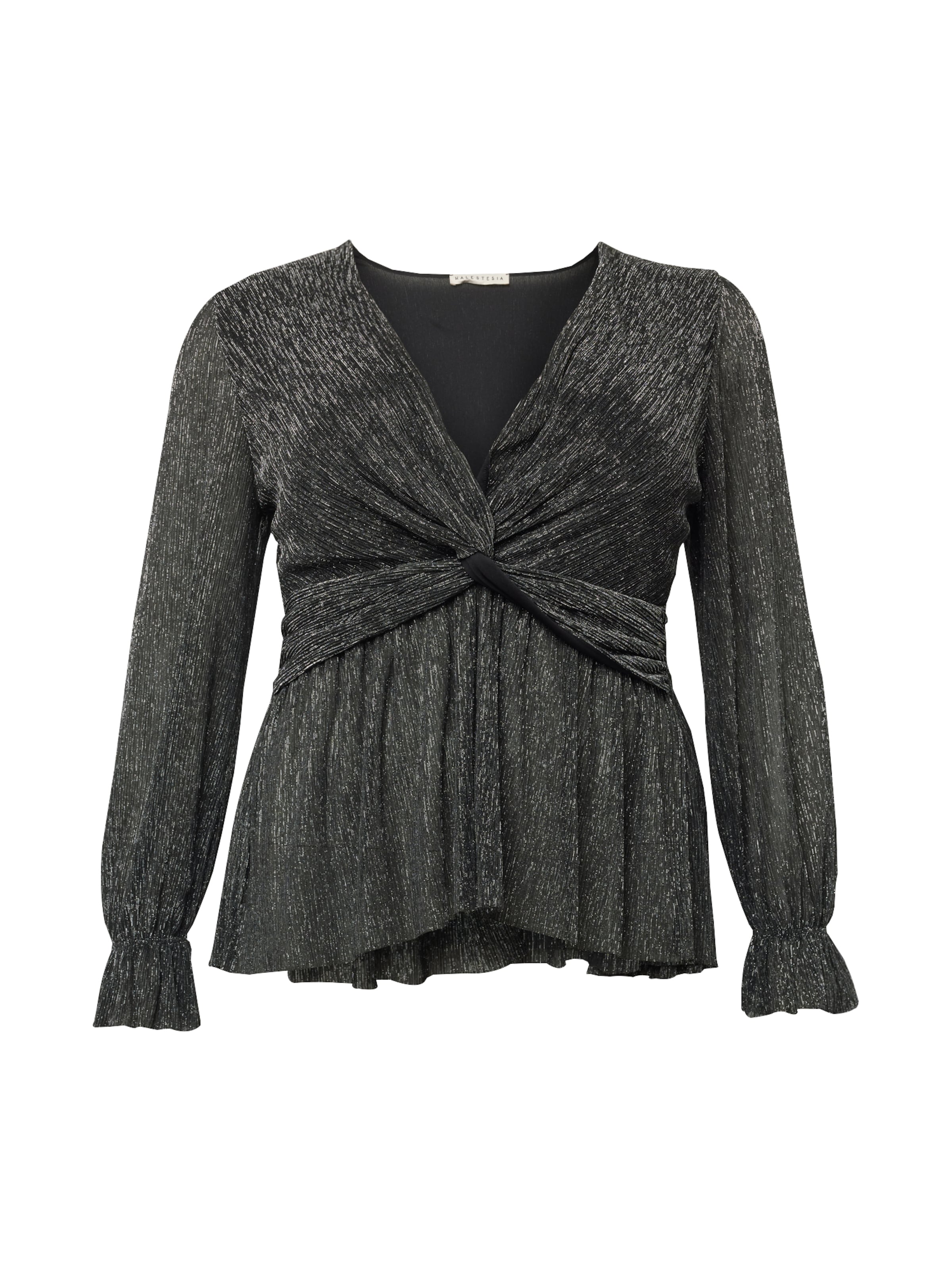 Guido Maria Kretschmer Curvy T-shirt i svart / silver, Produktvy