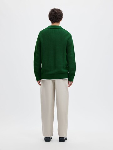 SELECTED Regular fit Trui in Groen