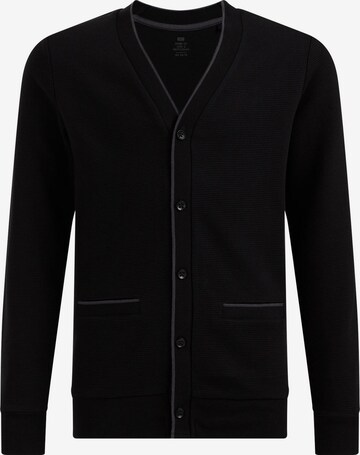 WE Fashion Knit cardigan in Black: front