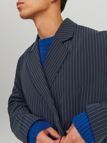 JACK & JONES Comfort fit Suit Jacket 'Peche' in Blue