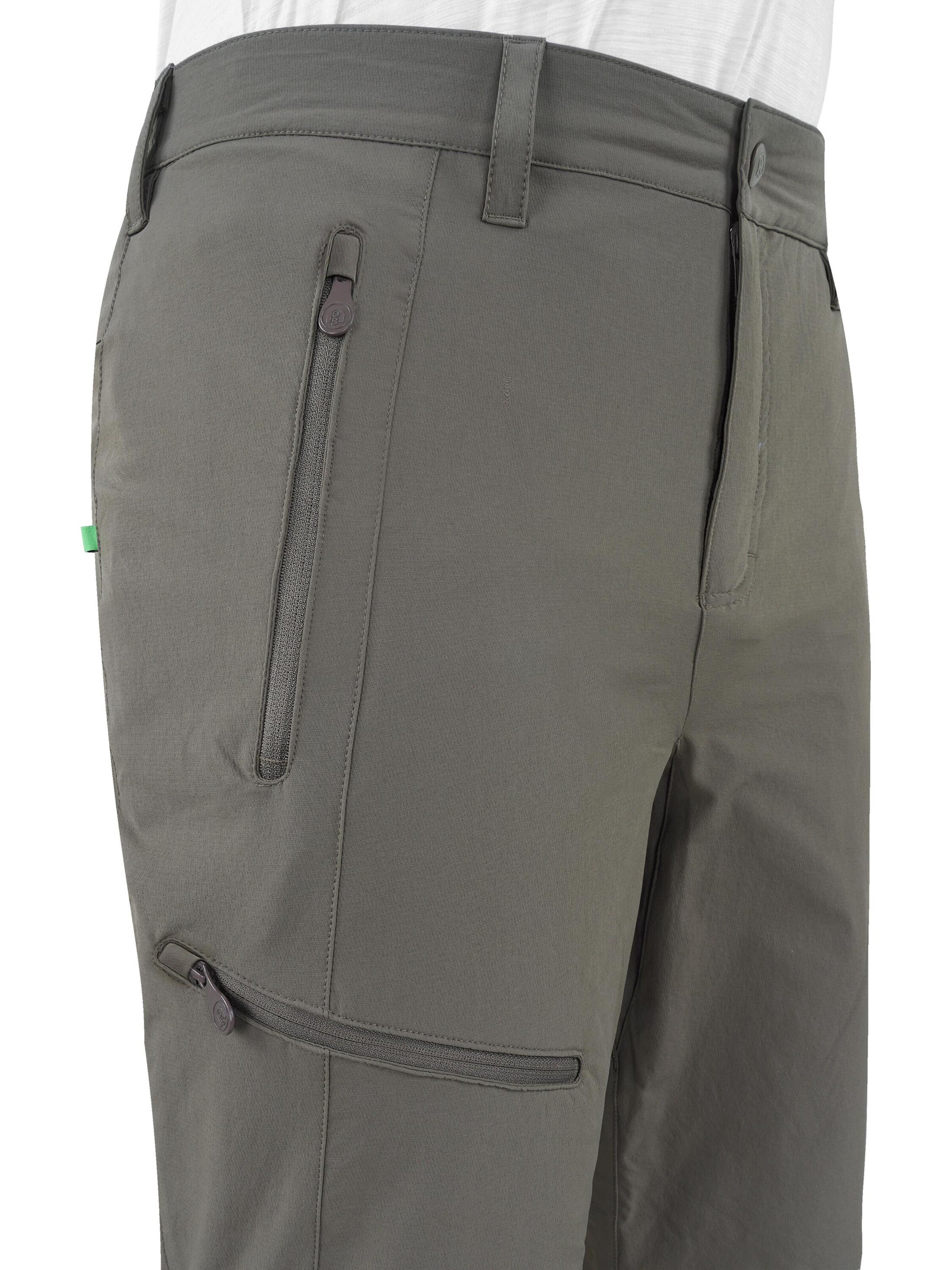 normani Regular Outdoorbroek 'Basin' in Grijs