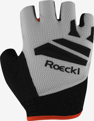 Roeckl Athletic Gloves 'Iseler' in Grey: front