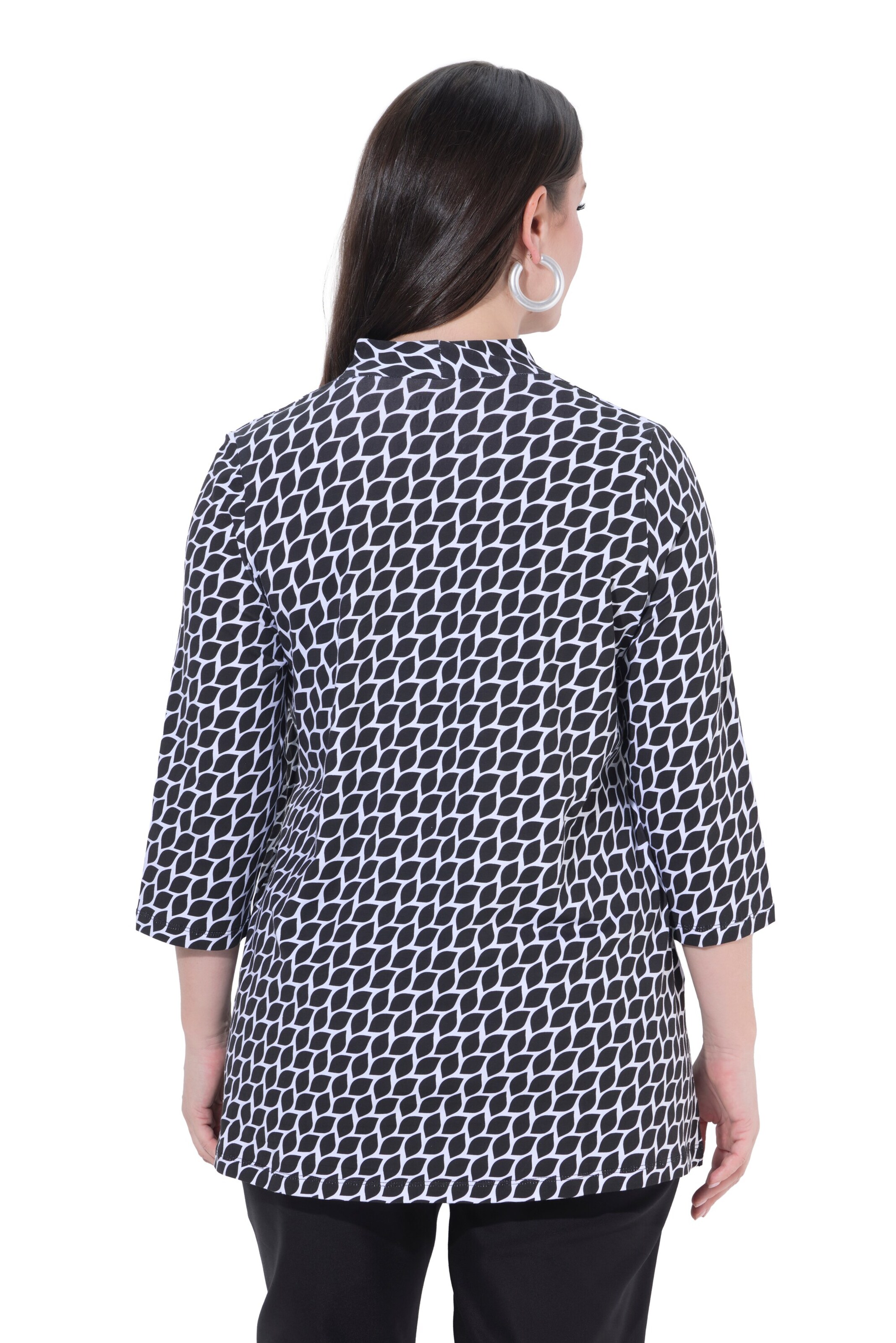 Ulla Popken Shirt in Schwarz