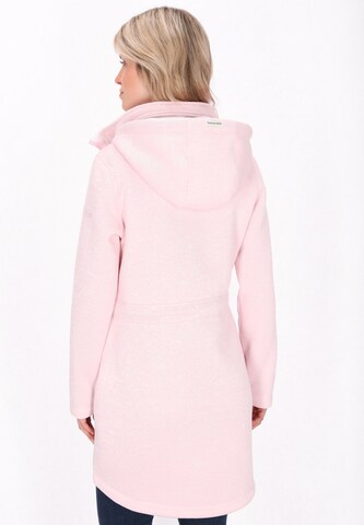 Veste en polaire Schmuddelwedda en rose