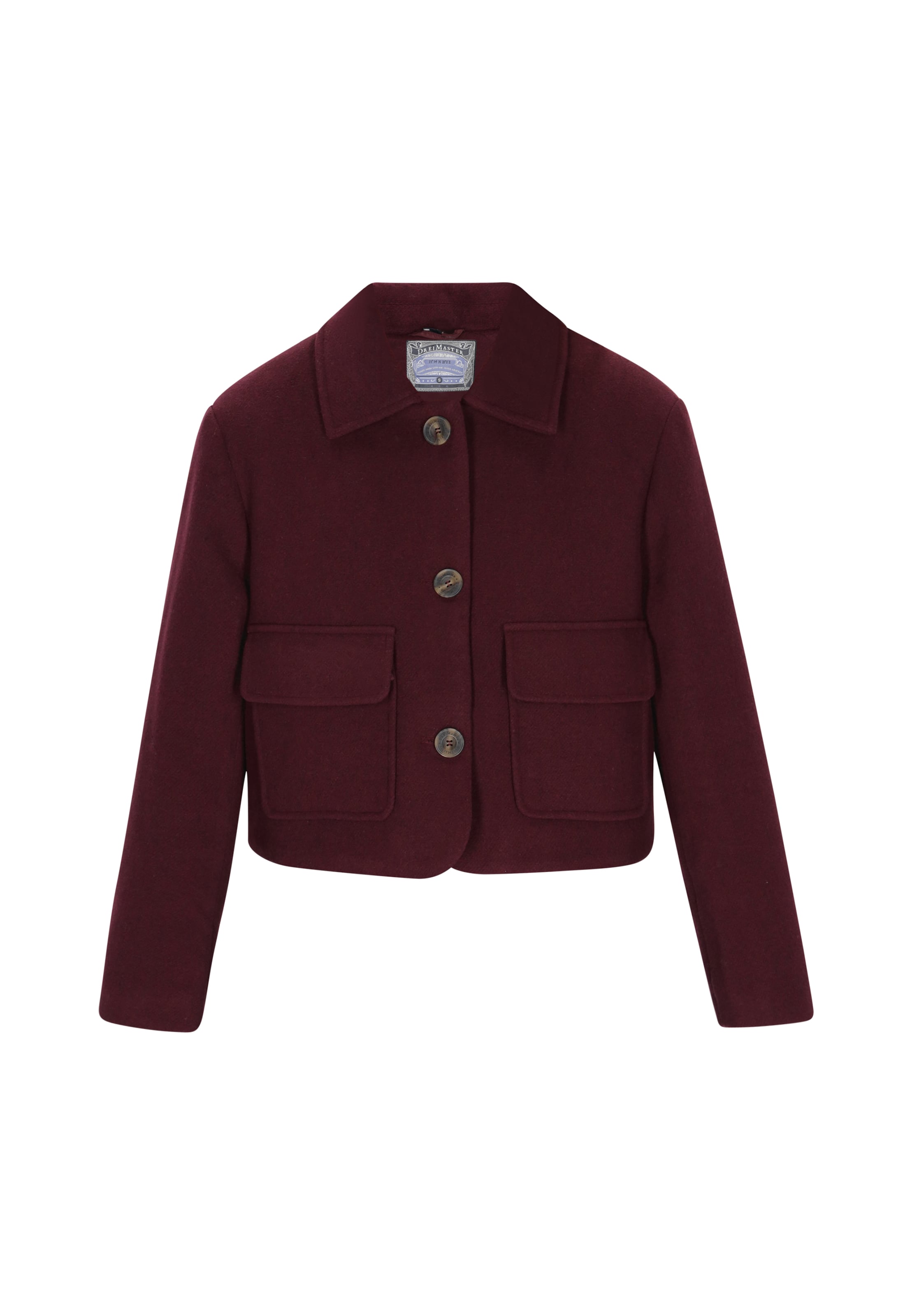 DreiMaster Vintage Between-season jacket in Red: front