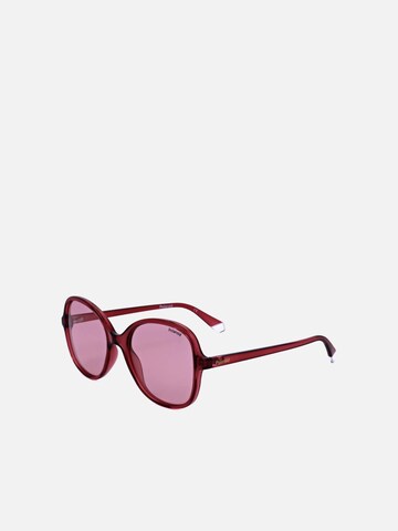 Polaroid Sonnenbrille‌‌‌ in Pink: Vorderseite