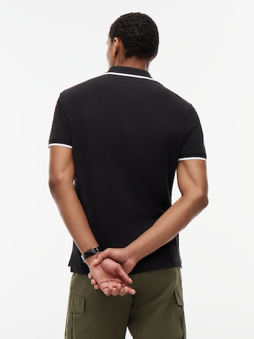TOMMY HILFIGER Poloshirt in Schwarz