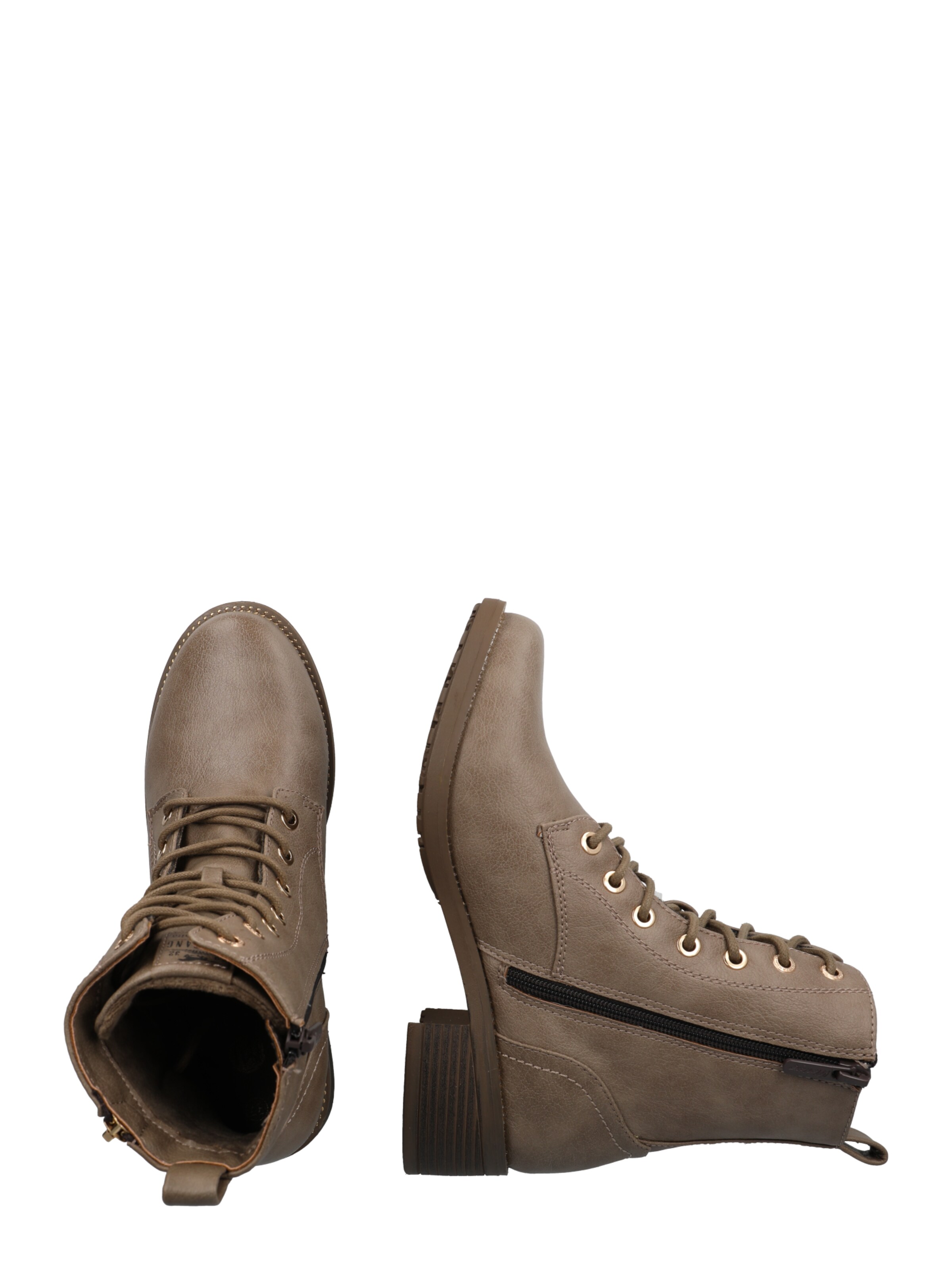 Bottines à lacets MUSTANG en marron