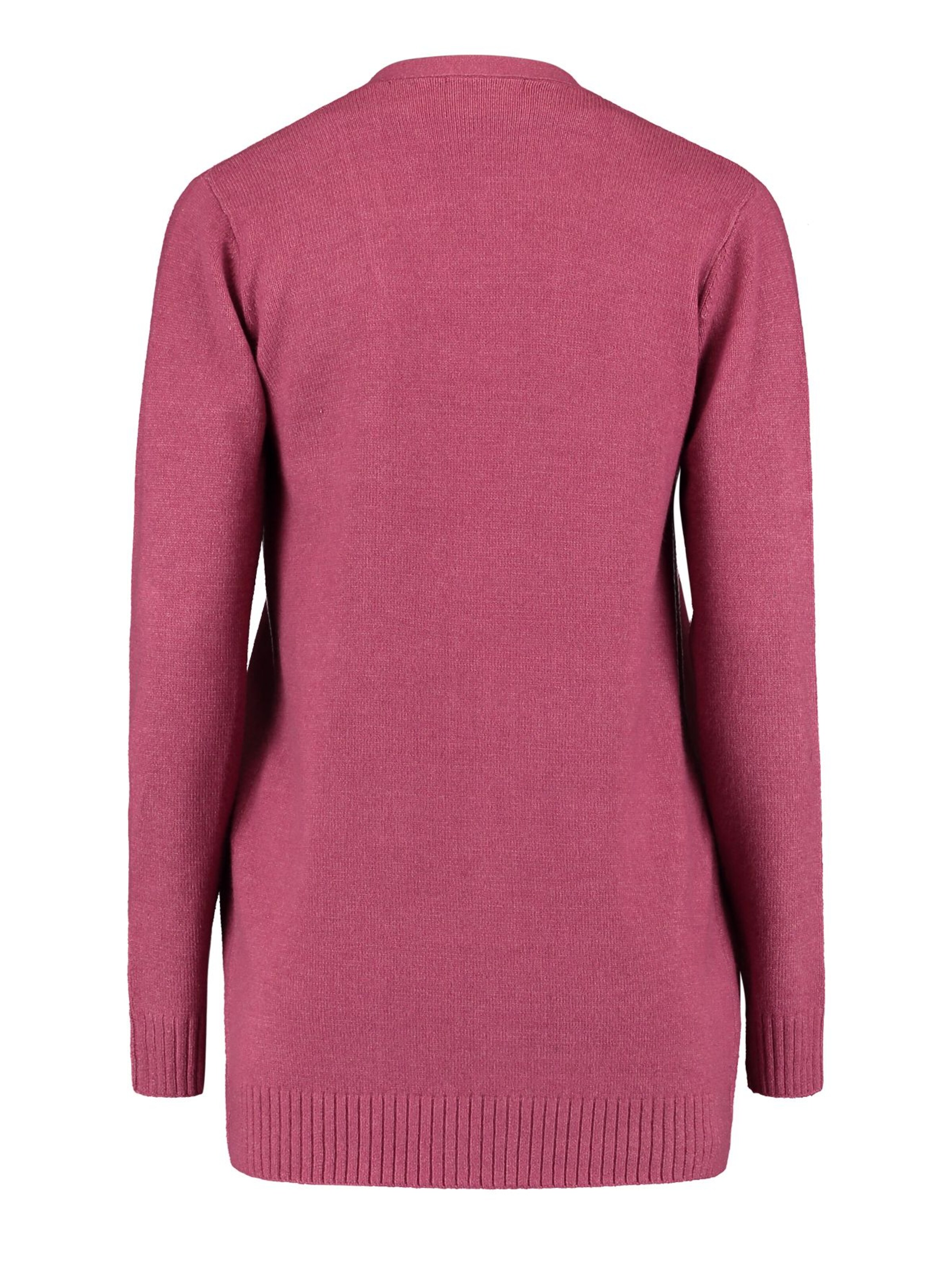 Hailys Πλεκτή ζακέτα 'Stacy' σε ροζ