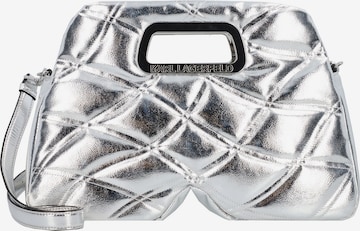 Karl Lagerfeld Handbag 'Kloud' in Silver: front