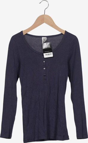 H.I.S Langarmshirt XXS in Blau: Vorderseite
