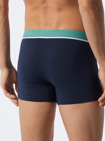 SCHIESSER - Boxers em azul