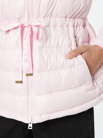 Twinset Between-Season Jacket in Pink