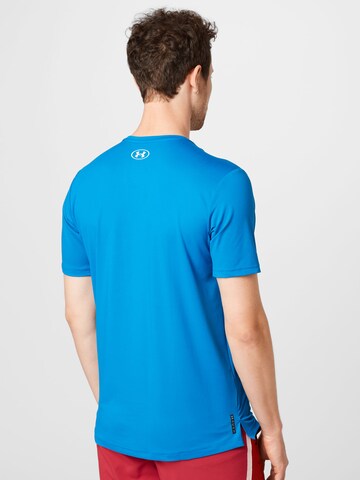 T-Shirt fonctionnel 'Rush Energy' UNDER ARMOUR en bleu