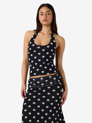 Noisy may - Top 'NMDOTTIE' en negro: frente